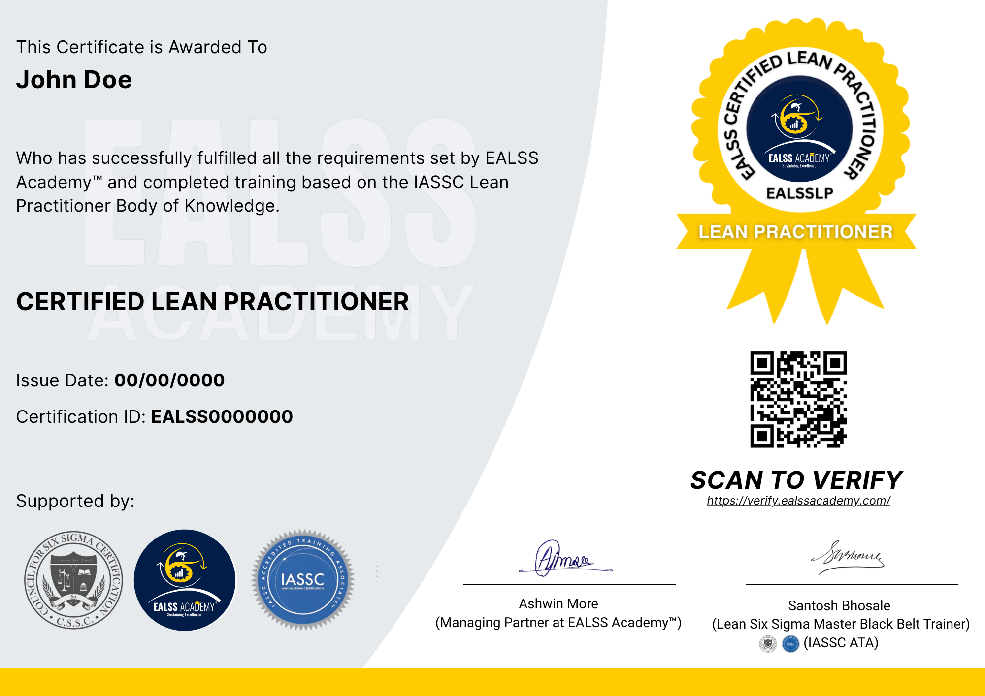Lean Manufacturing Practitioner
