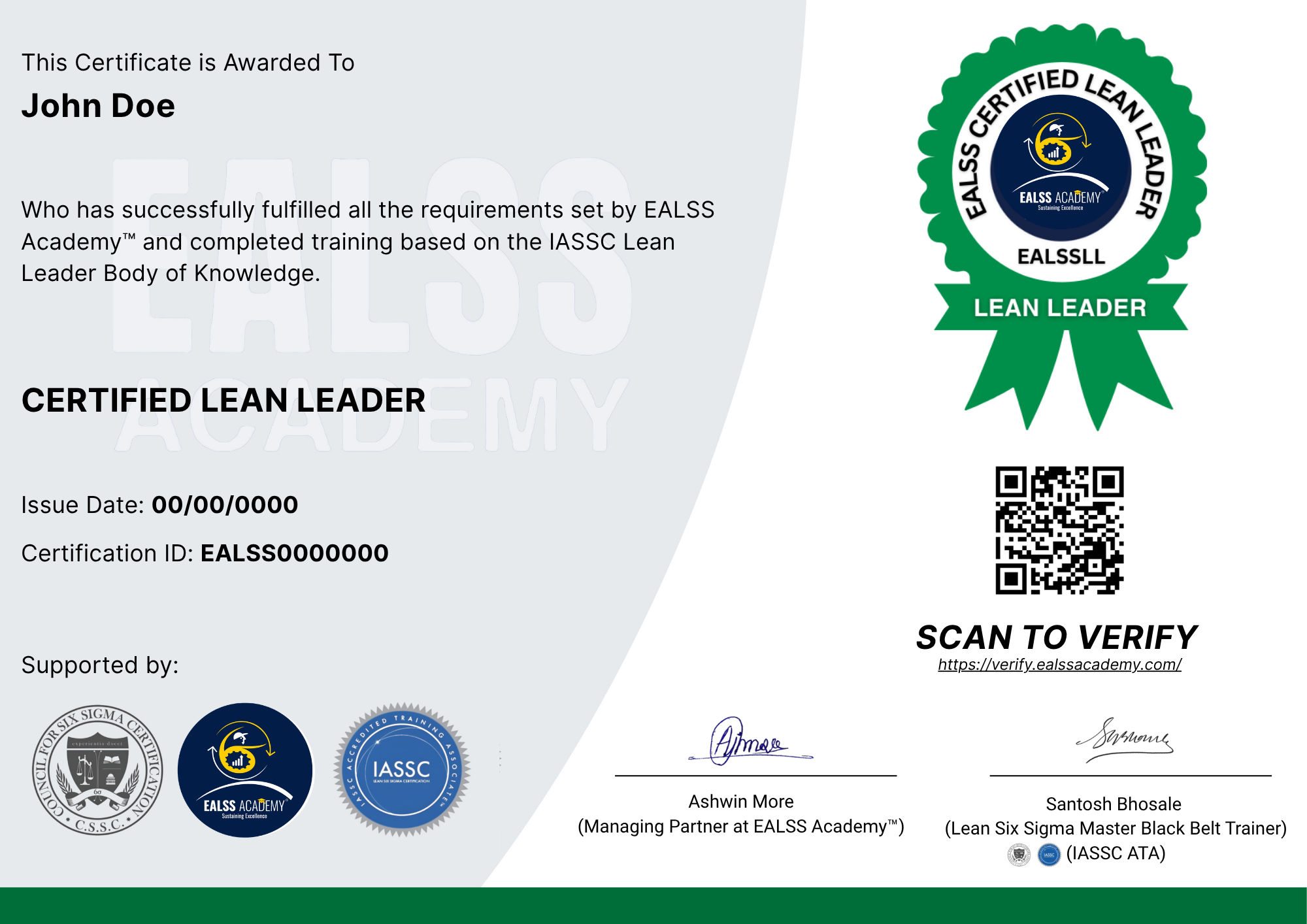 Lean Manufacturing Leader